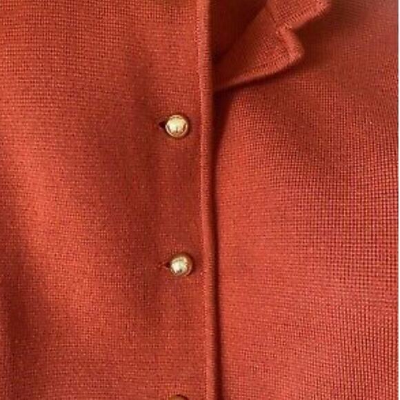 Talbots Military Hiland Merino Blend‎ Sweater Jacket plus size X New Petite - Picture 3 of 11